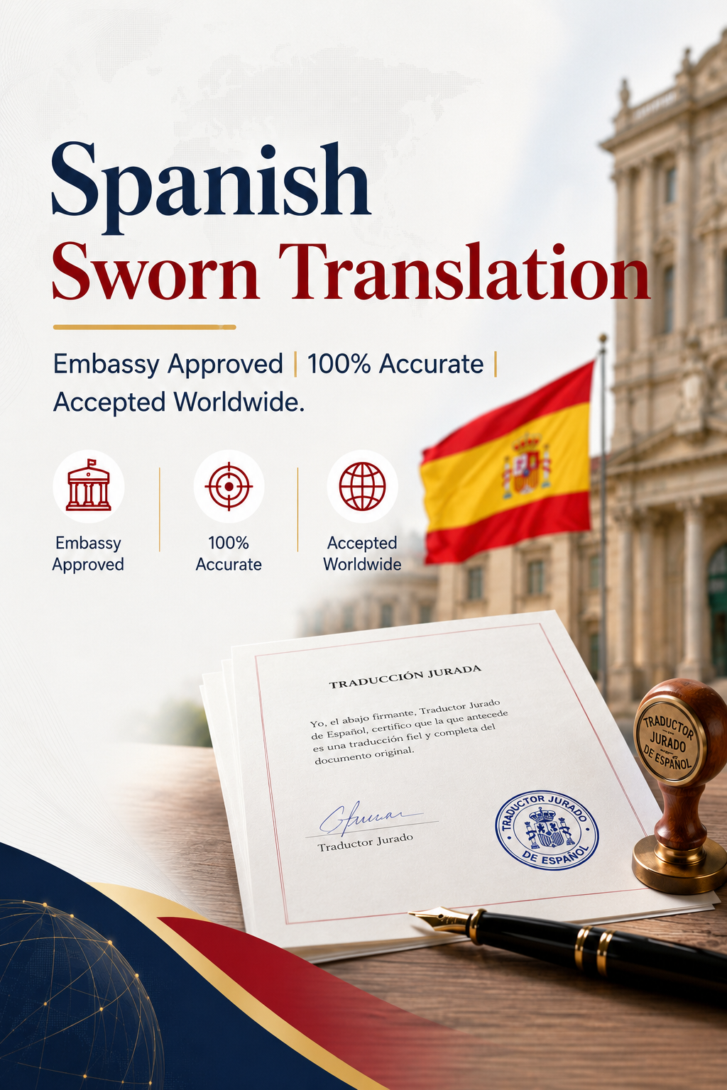 Spanish Sworn Translation Services India