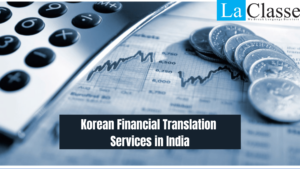 Korean Financial Translation Services in India