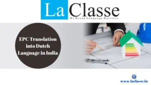 EPC Translation into Dutch Language in India