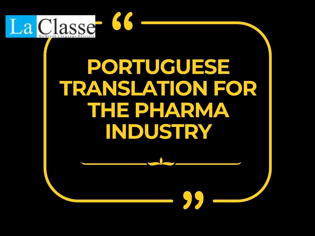 Portuguese Translation for the Pharma Industry